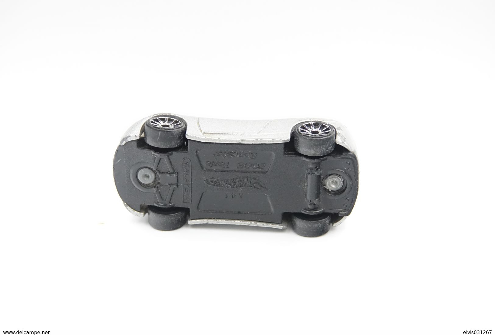 Hot Wheels Mattel Tesla Roadster - Issued 2008, Scale 1/64 - Matchbox (Lesney)