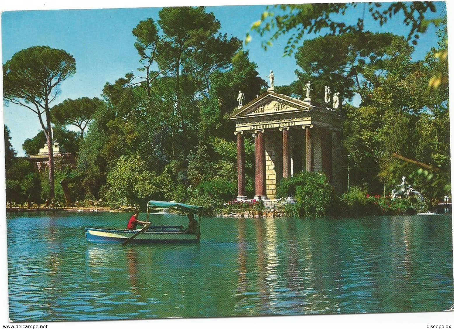 AA219 Roma - Villa Borghese - Il Laghetto / Non Viaggiata - Parks & Gärten