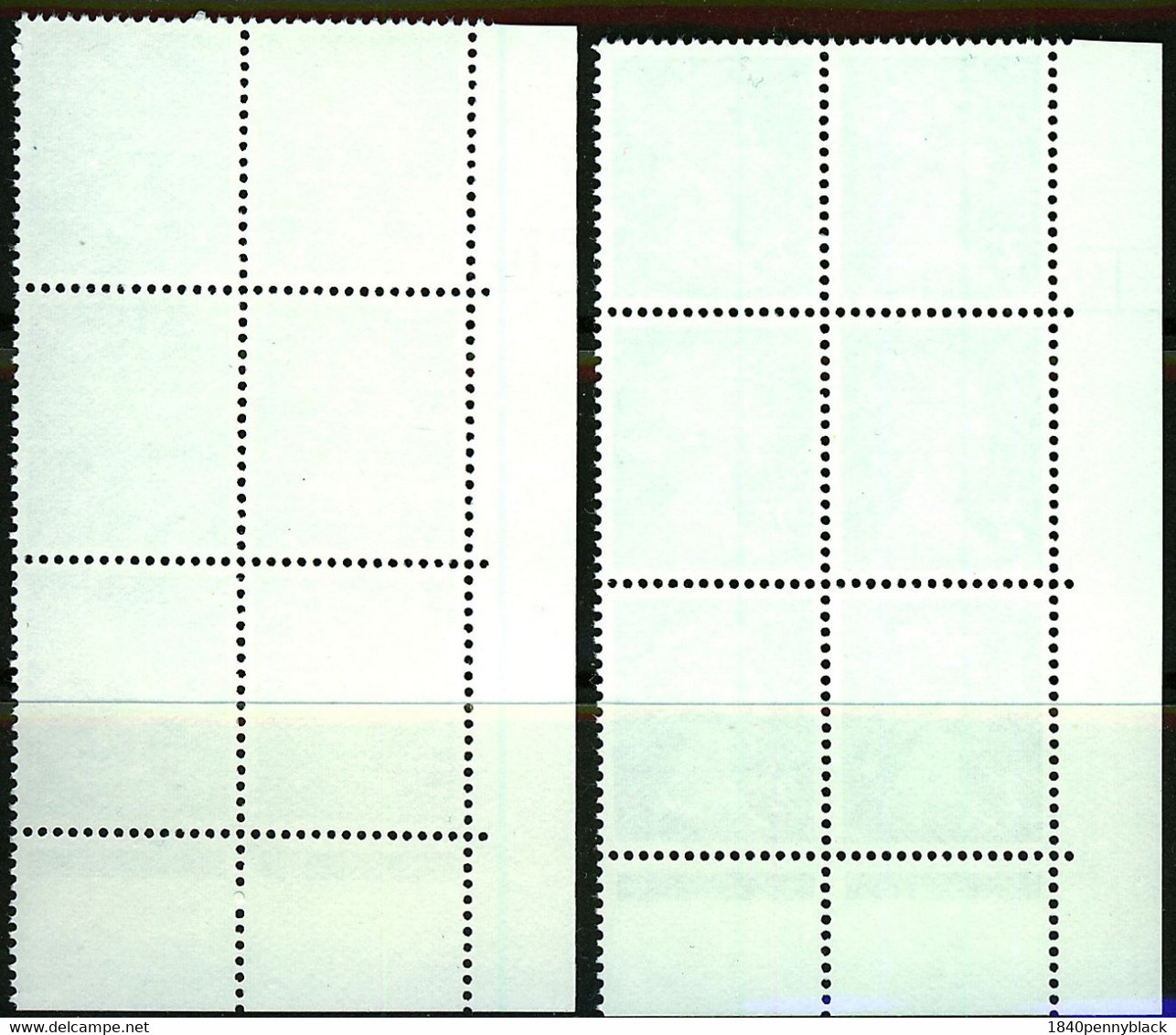 GB Machin 2p All-over Phosphor SG X926 Cylinder 13 Dot On Matt Paper And Same On Shiny MNH Unmounted Mint - Machins