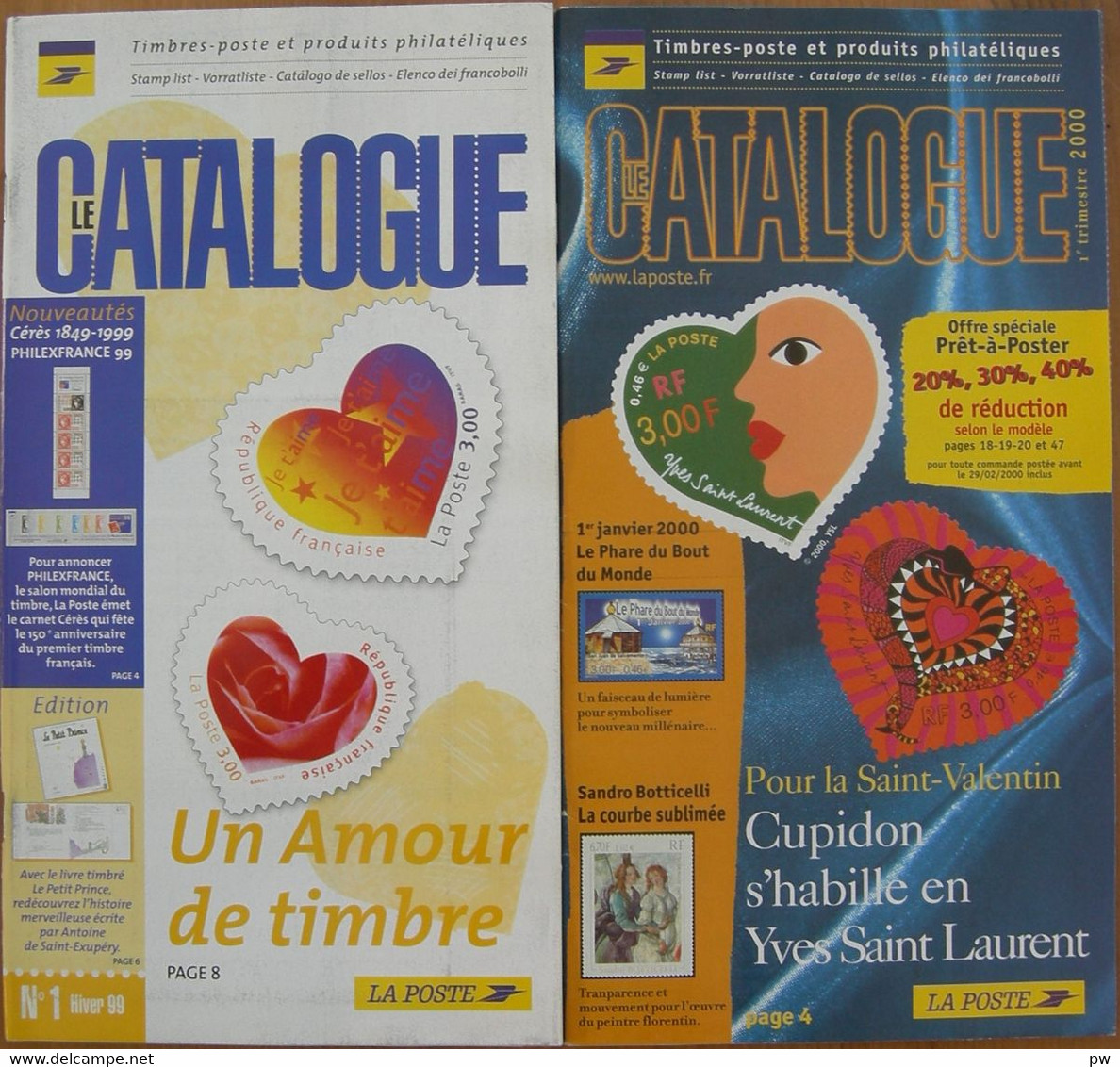 REVUE LE CATALOGUE N° 1 D'hiver 1999 Et N° Du 1e Trimestre 2000 - Français (àpd. 1941)