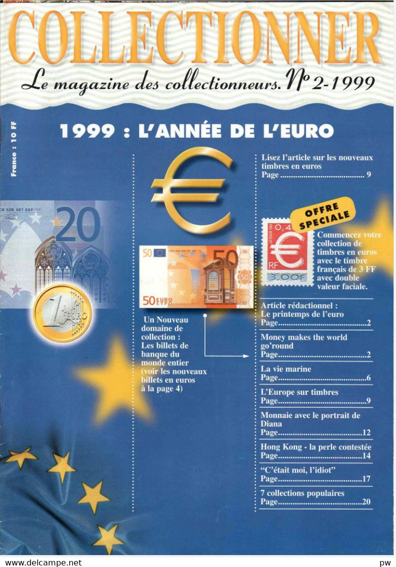 REVUE COLLECTIONNER N° 2 De 1999 - Français (àpd. 1941)