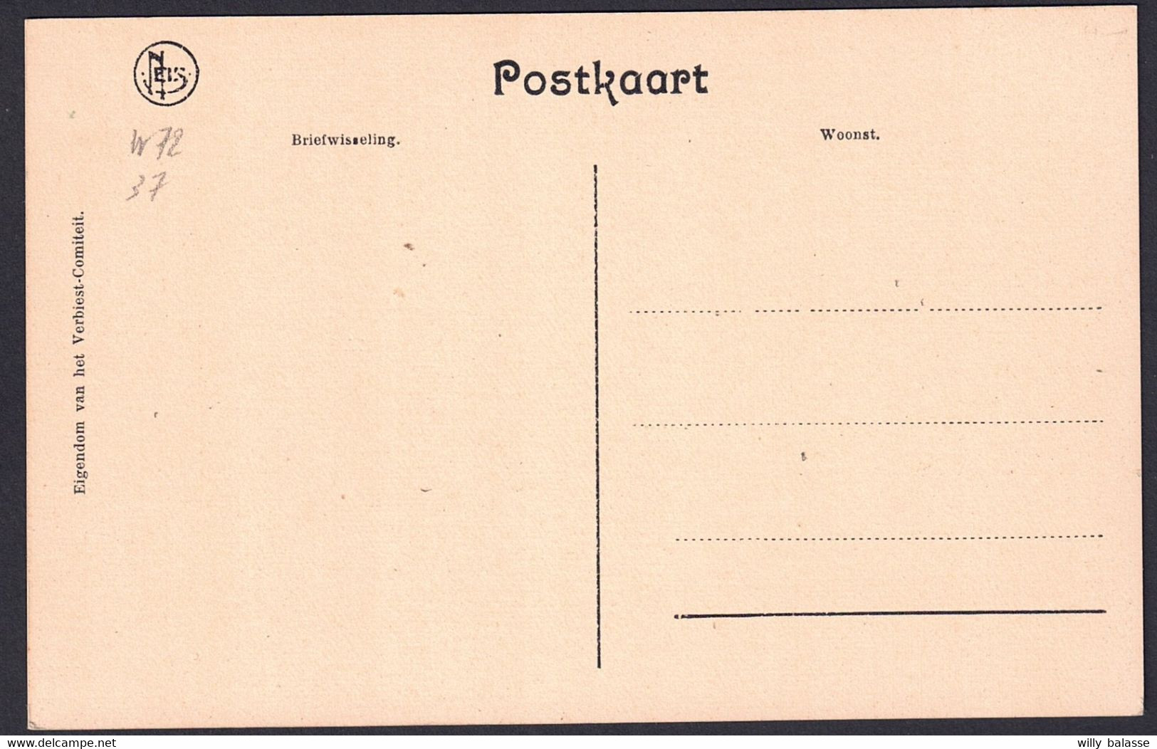 +++ CPA - OUD PITTHEM - PITTEM - Pater Verbiest - Nels - // CT  // - Pittem