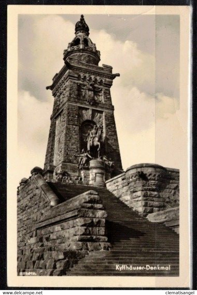 119e * TREPPE ZUM KYFFHÄUSER-DENKMAL * 1956 **!! - Kyffhäuser