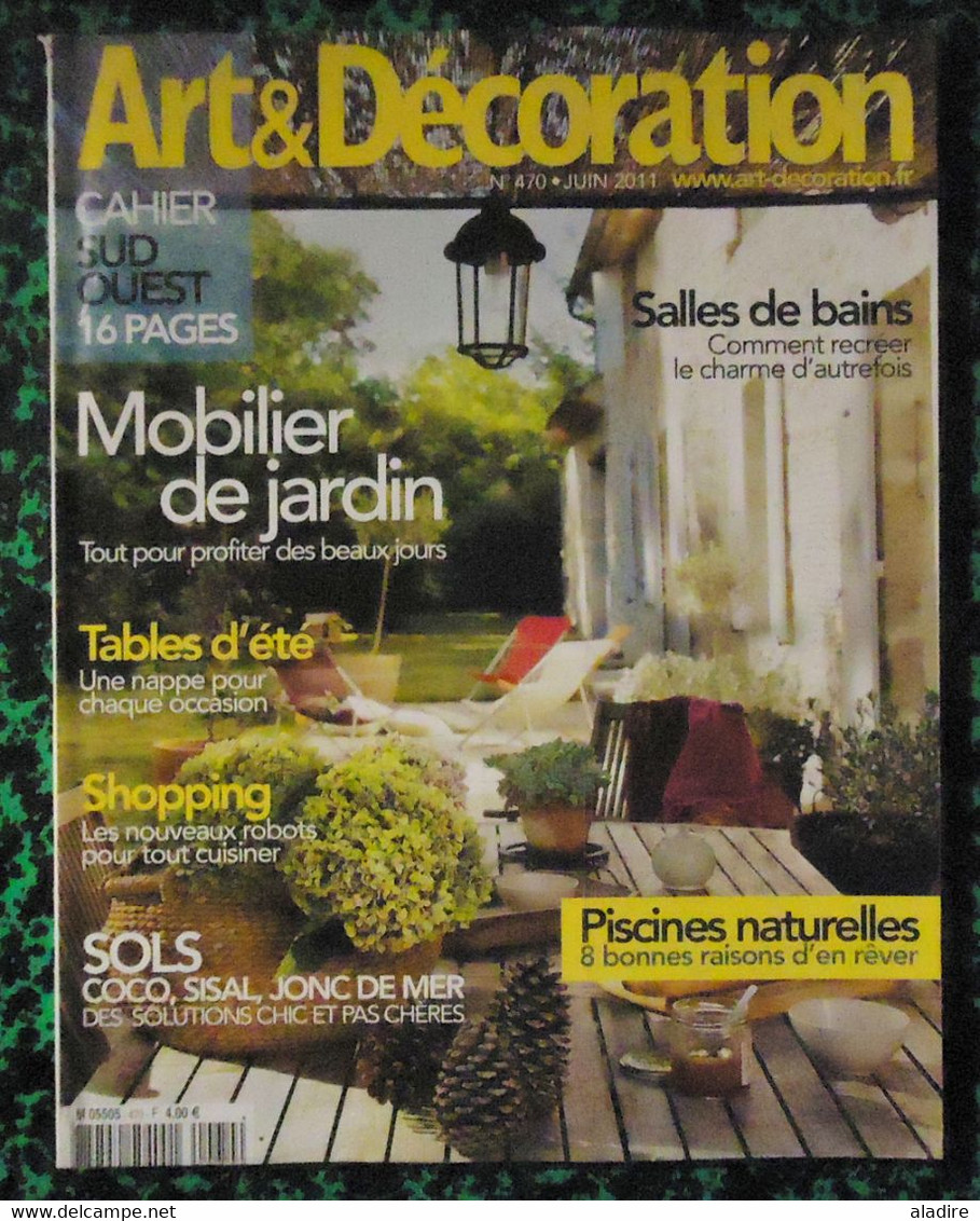 ART & DECORATION - LOT DE 10 Revues - 10 Kilos D'idées Incroyables Pour Votre Maison Pour € 1.00 !!! - Lot  2 - Maison & Décoration