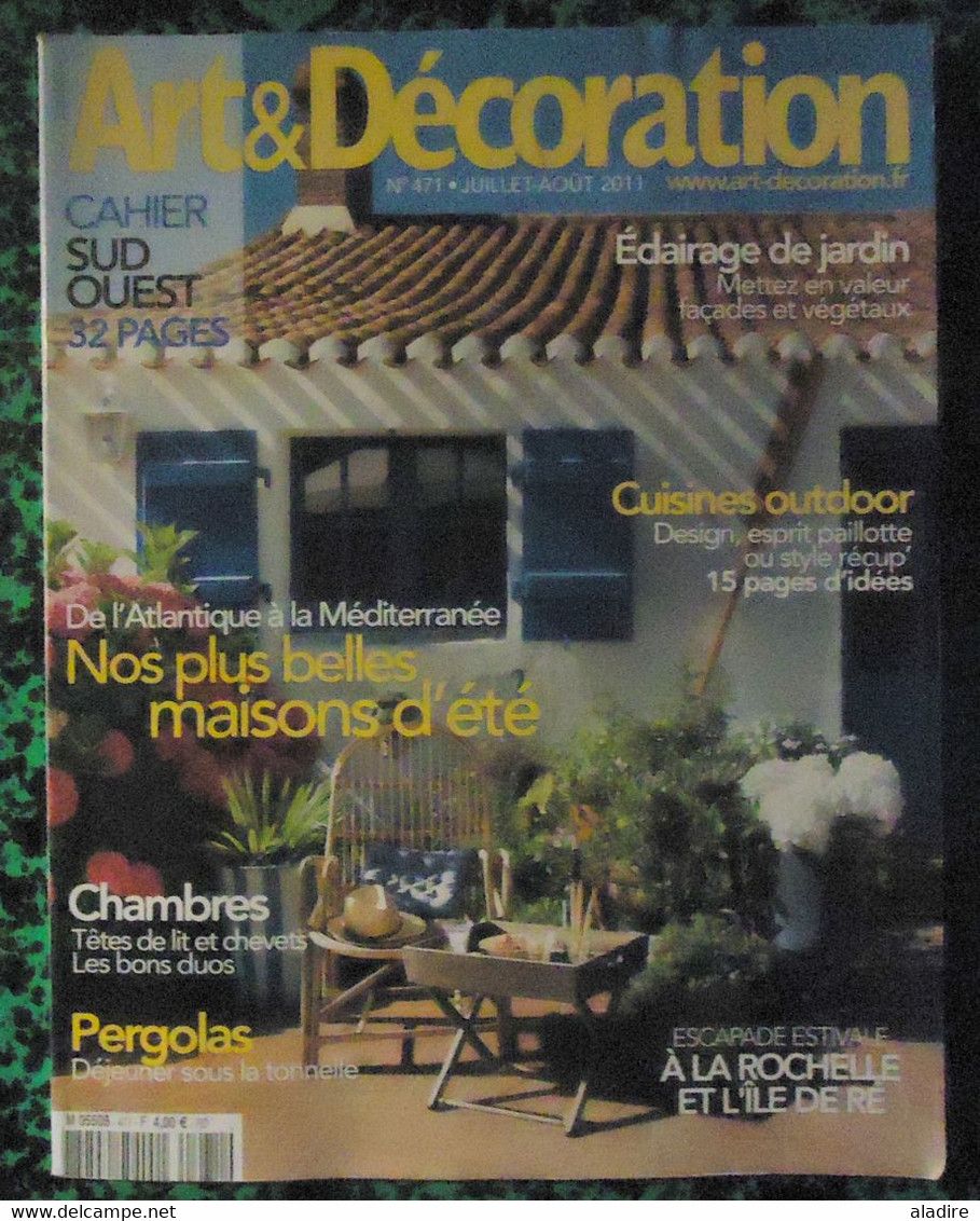 ART & DECORATION - LOT DE 10 Revues - 10 Kilos D'idées Incroyables Pour Votre Maison Pour € 1.00 !!! - Lot  2 - Maison & Décoration