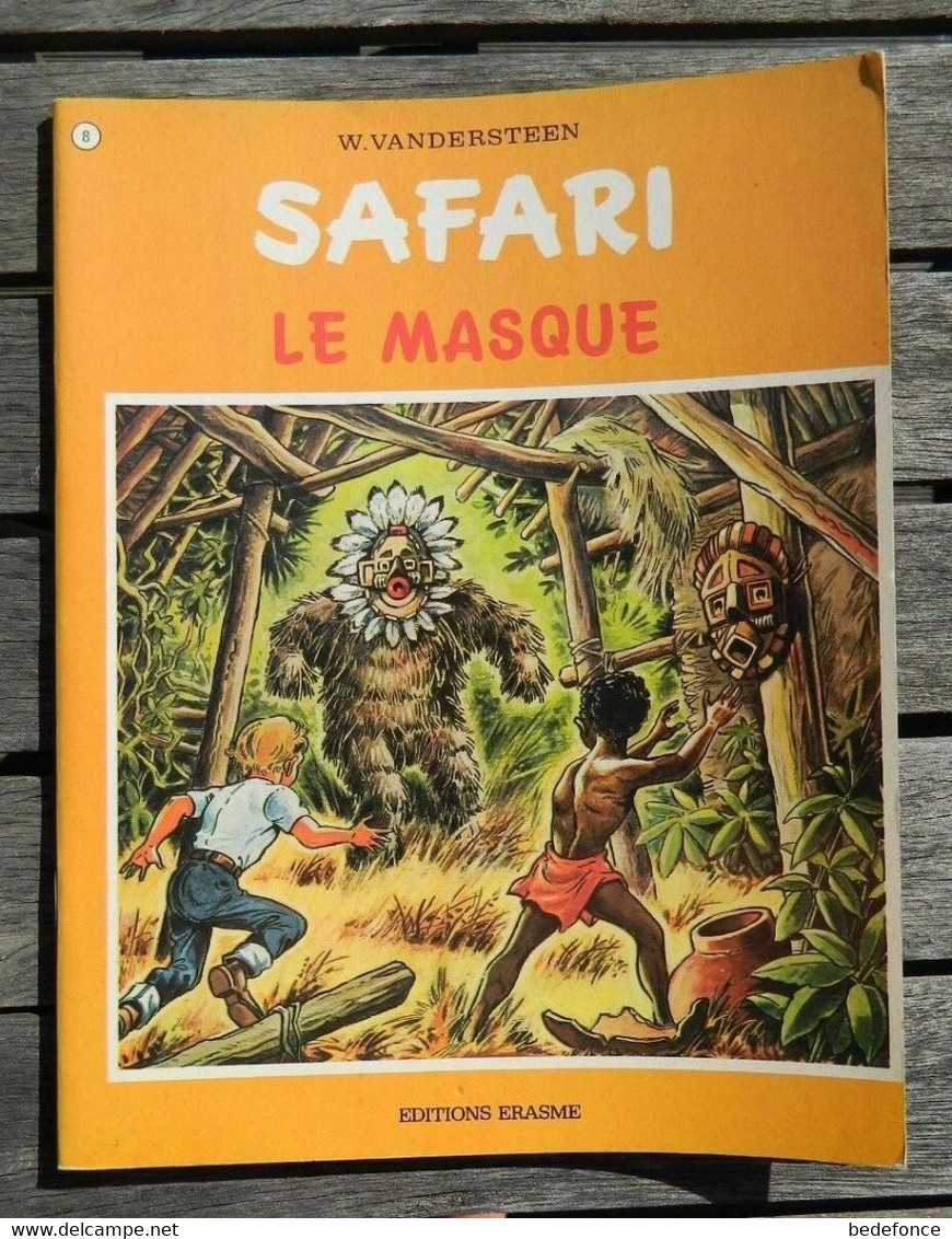 Safari - 8 - Le Masque - EO - Studio Vandersteen - Safari