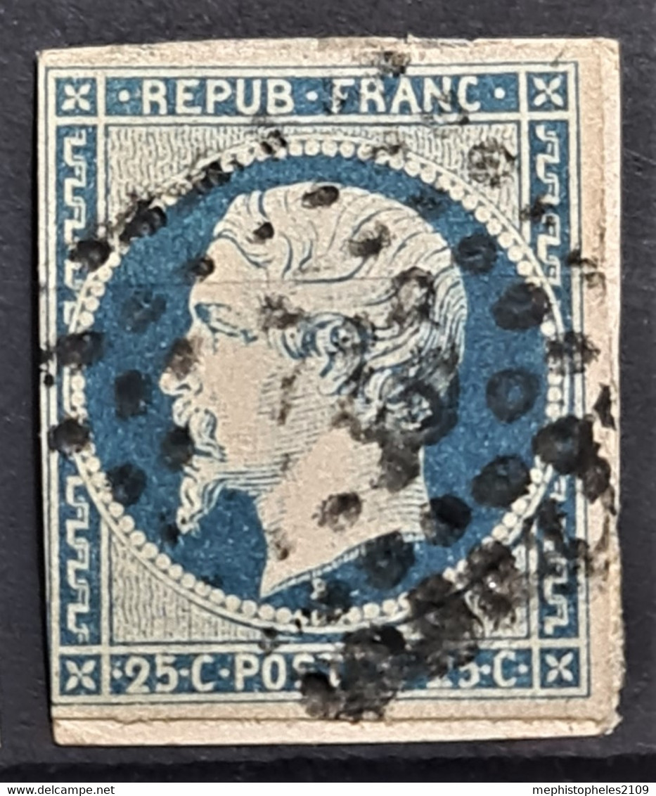 FRANCE 1852 - Canceled - YT 10a - 25c - 1852 Louis-Napoleon