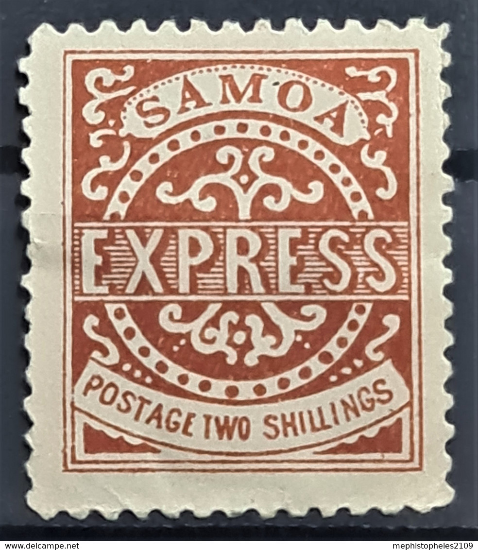 SAMOA 1879/82 - MLH - Sc# 7d  - 2sh - Samoa