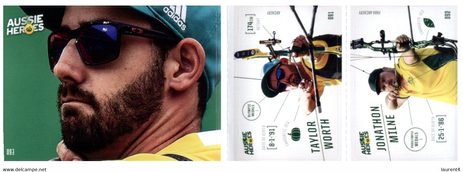 (XX 18 C) Australian Aussie Heroes - Olympic & Paralympic Games 2020 (part Of Collectable Supermarket) Archery - Archery