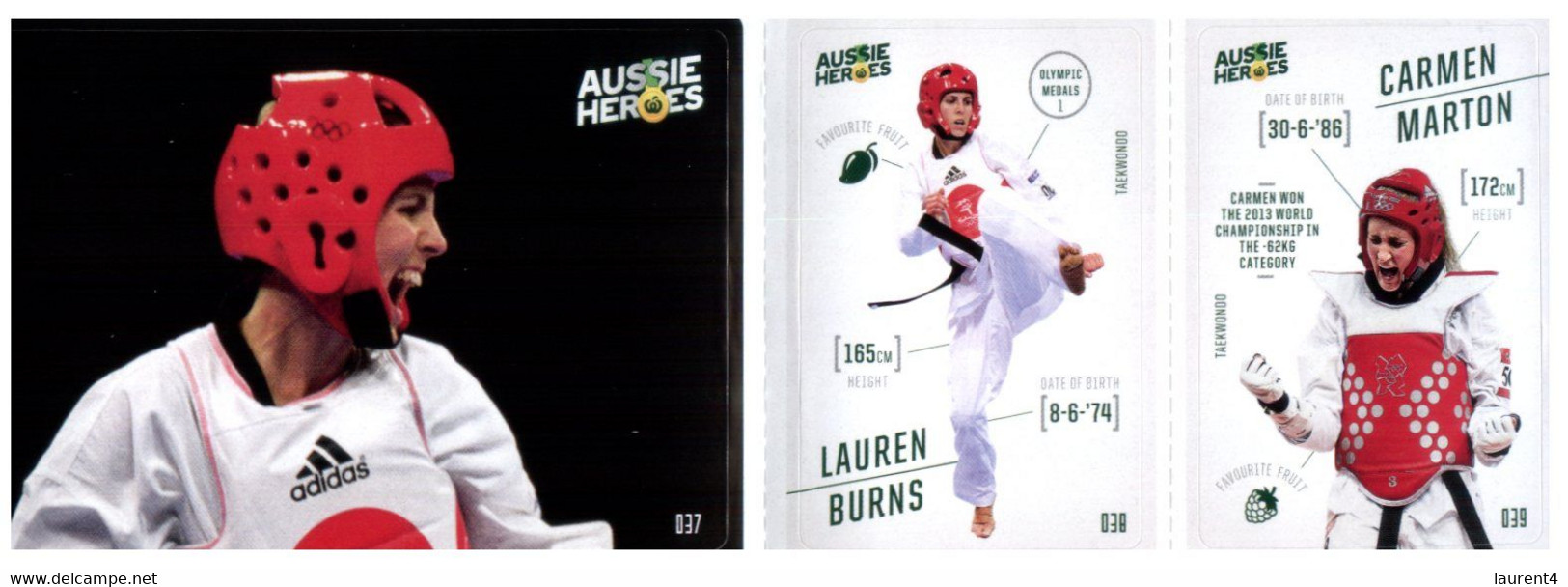 (XX 18 C) Australian Aussie Heroes - Olympic & Paralympic Games 2020 (part Of Collectable Supermarket) Taekwondo - Martial Arts