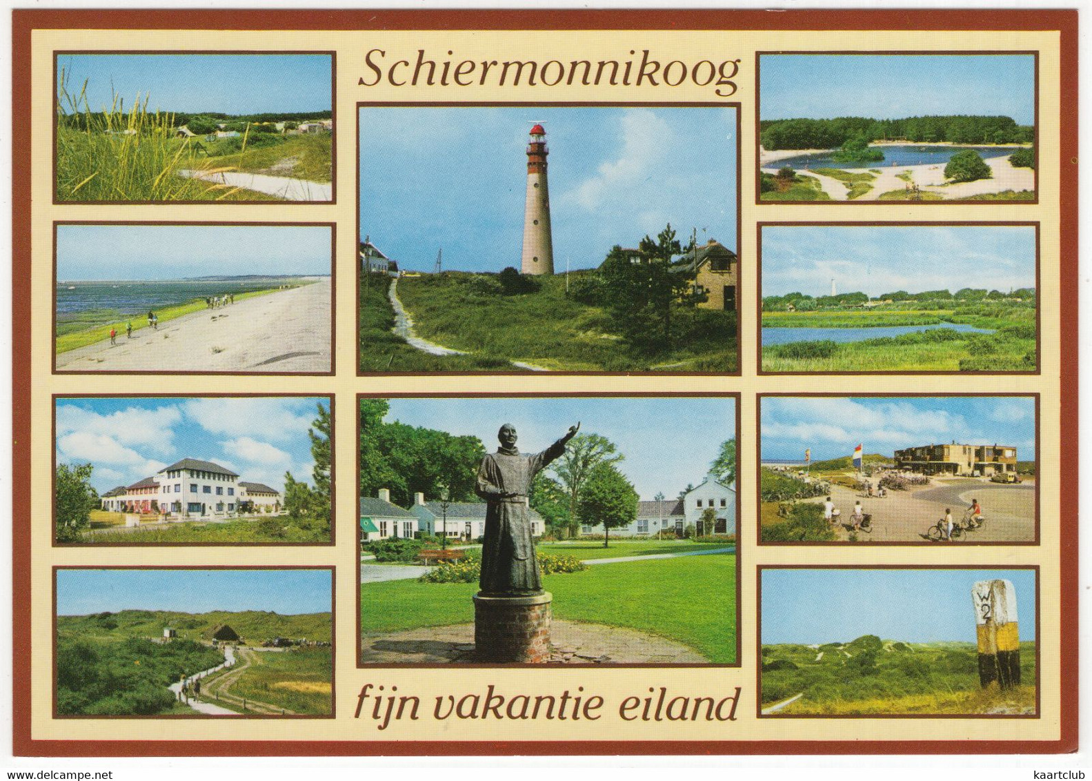 Schiermonnikoog - Fijn Vakantie Eiland - (Nederland/Holland) - SCG 62 - Vuurtoren / Phare - Schiermonnikoog