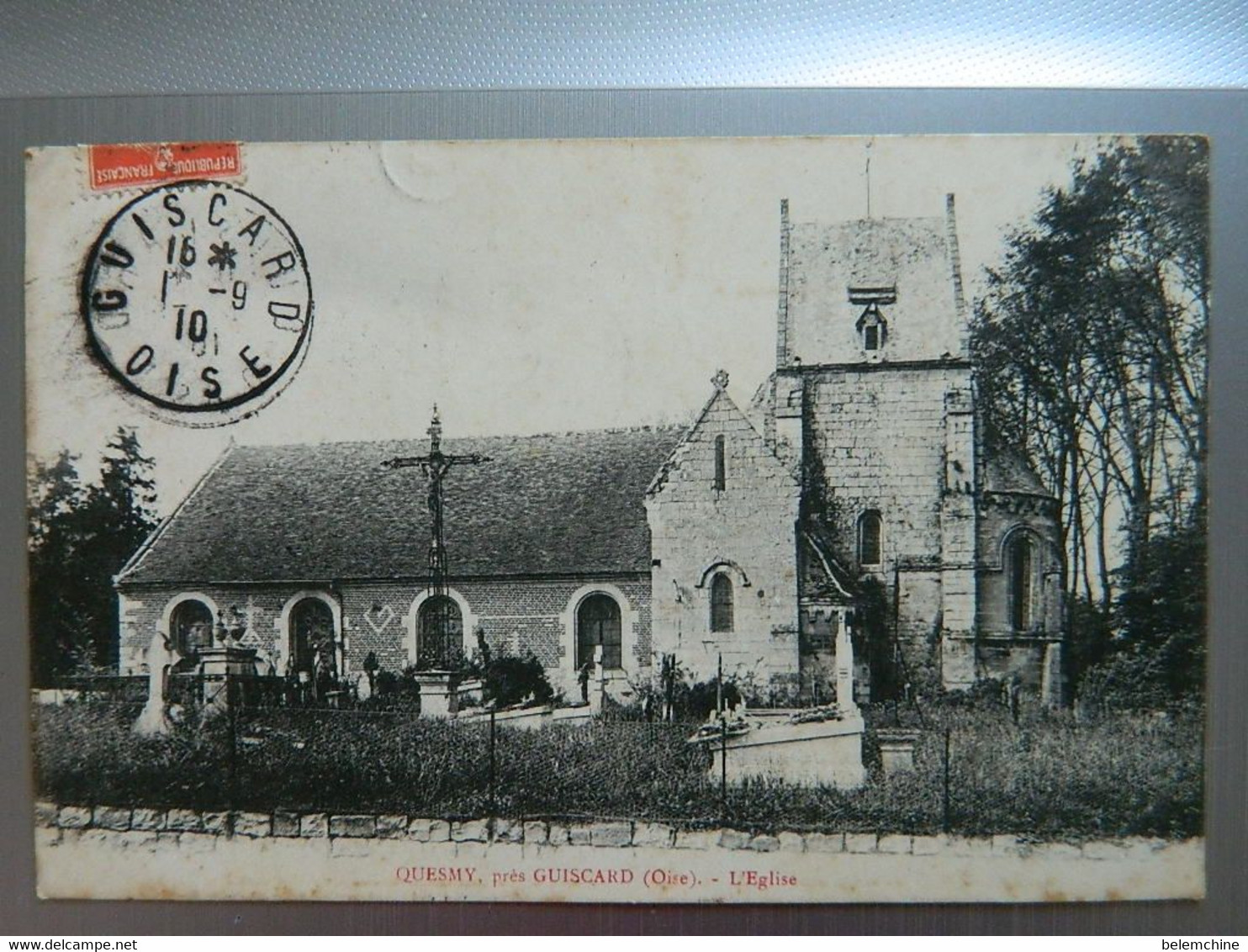 QUESMY PRES GUISCARD                                        L"EGLISE - Guiscard