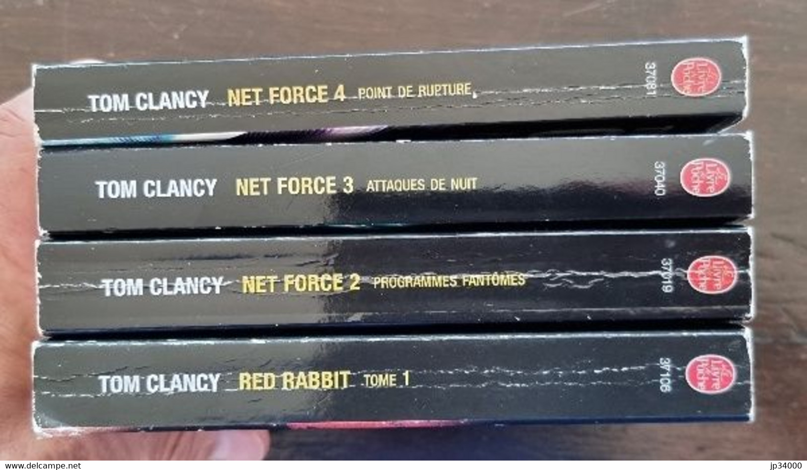 Tom CLANCY Lot 4 Romans Tous Différents. (red Rabbit+net Force) Bel état - Le Livre De Poche