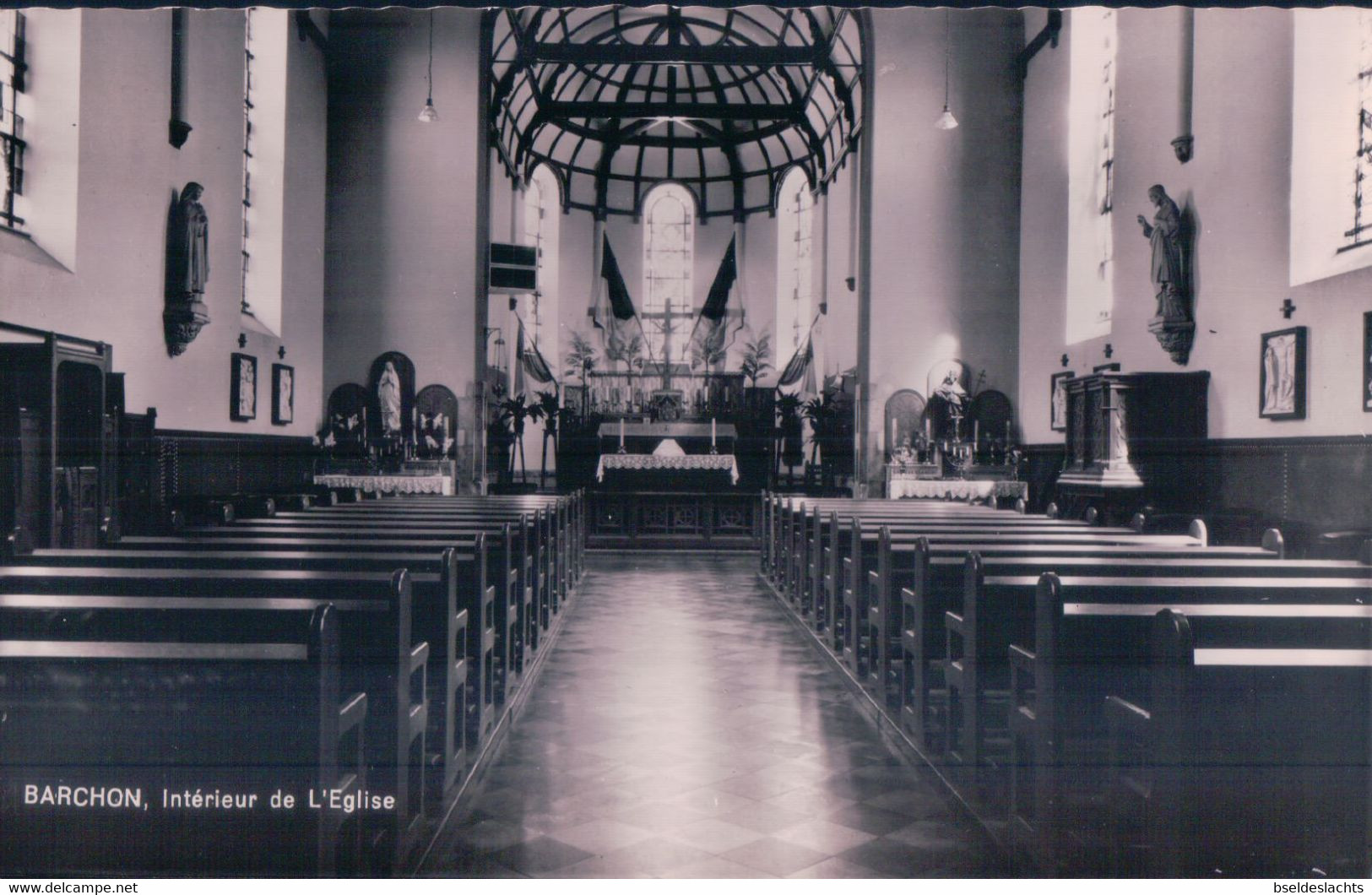 Barchon Intérieur De L'eglise - Blegny