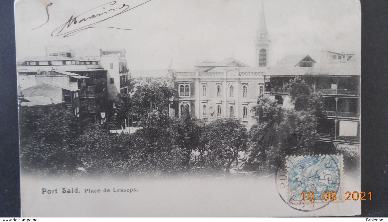 Carte De Port Saïd De 1905 à Destination De Blois - Cartas & Documentos