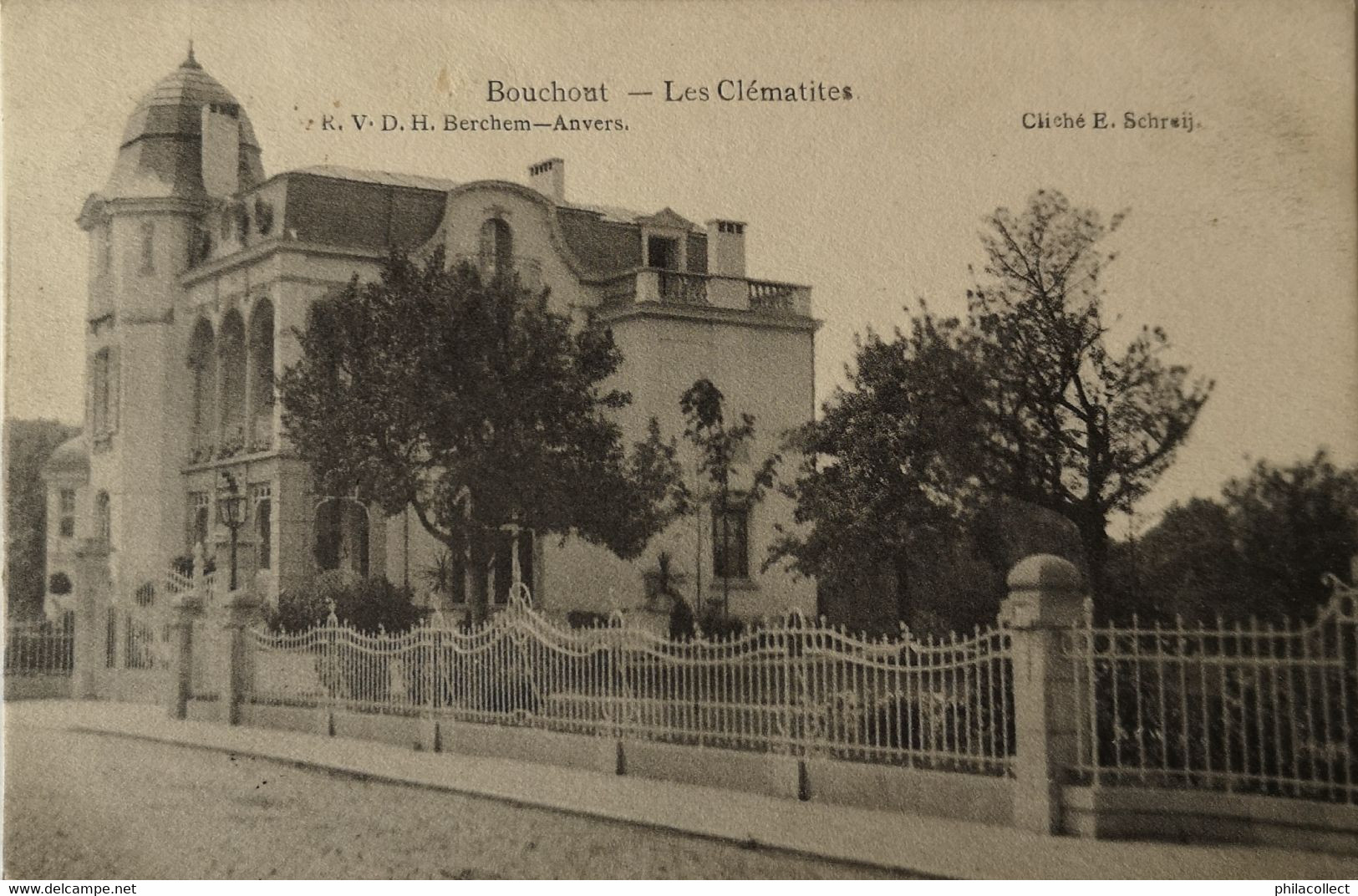 Boechout (Bouchout) Les Clematites 1906 - Böchout