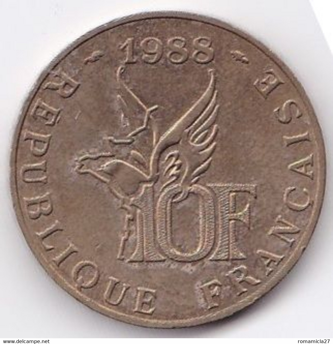 10 Francs Rolland Garros 1988 372-3A SUP - Autres & Non Classés