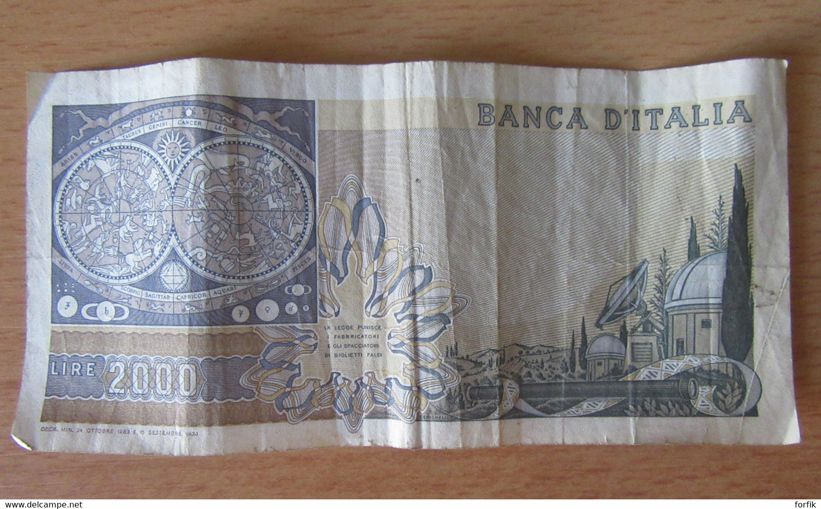 Italie - Billet 2000 Lire (Due Mila Lire) 1983 Banca D'Italia - 2000 Liras