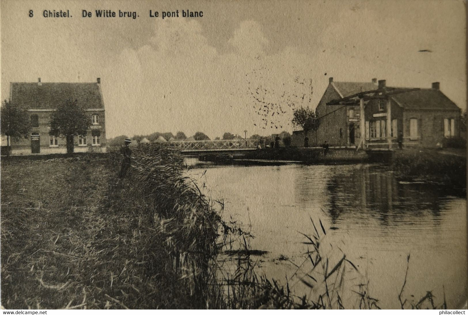 Gistel - Ghistel // De Witte Brug - Le Pont Blanc 1913 - Gistel