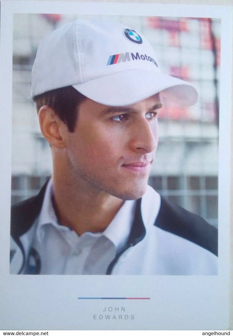 John Edwards ( BMW Motorsports Driver) - Trading Cards