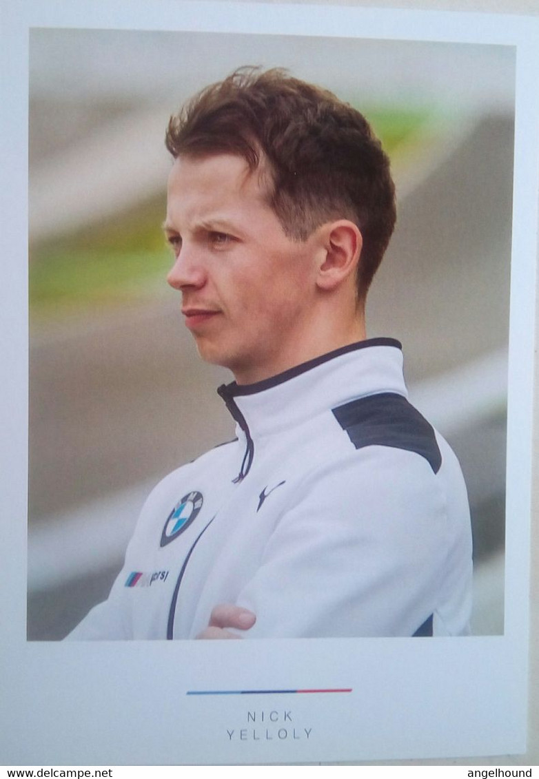 Nick Yelloly ( BMW Motorsports Driver) - Trading Cards