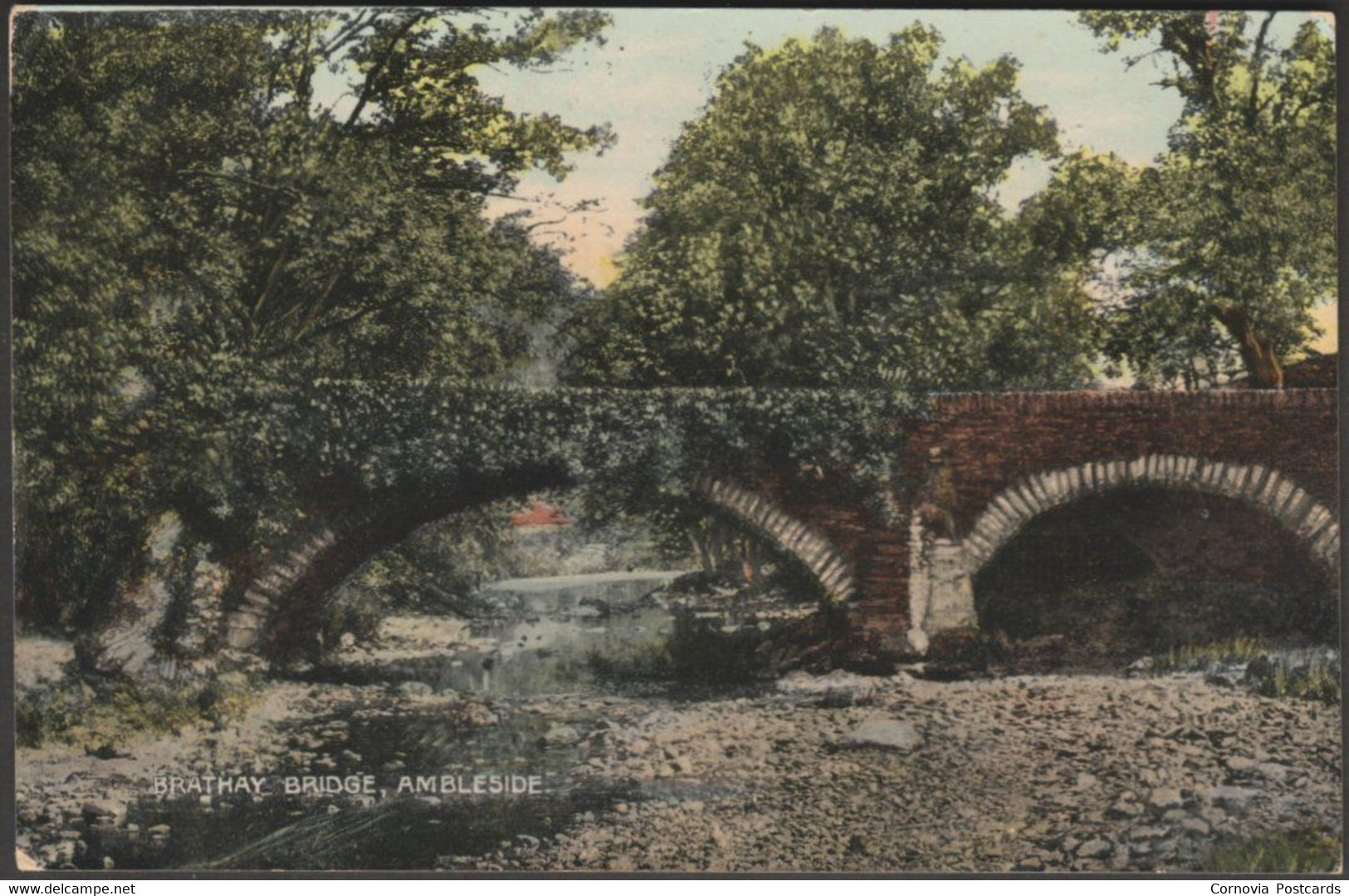 Brathay Bridge, Ambleside, Westmorland, C.1905 - GD&DL Postcard - Ambleside