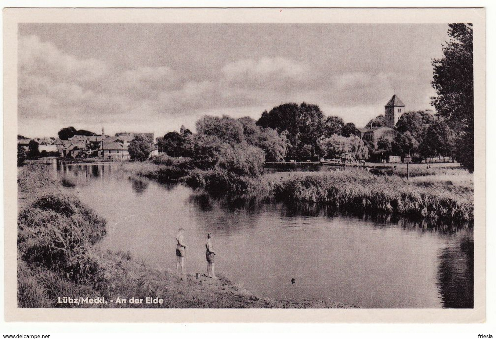 AK Lübz / Mecklenburg - An Der Elde 1958 - Ludwigslust