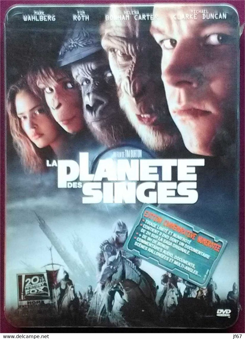 La Planète Des Singes 3 DVD En Coffret Métalbox (édition Commémorative Numérotée) - Sciences-Fictions Et Fantaisie