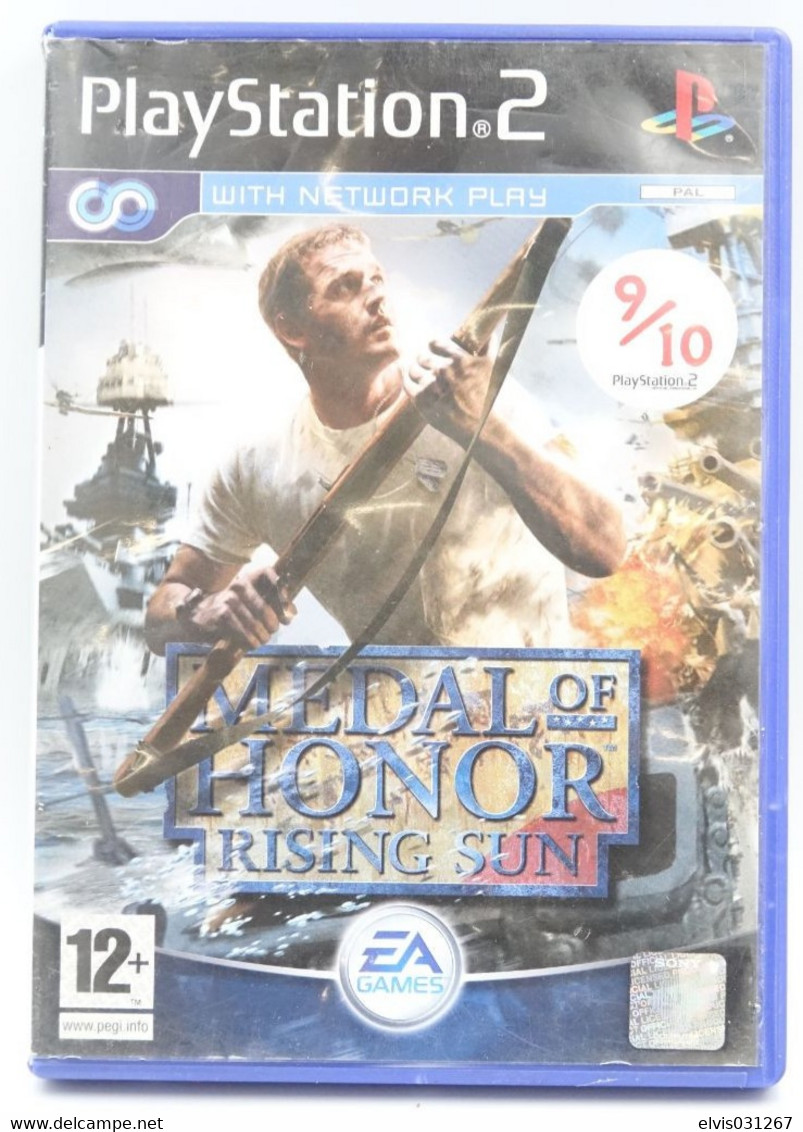 SONY PLAYSTATION TWO 2 PS2 : MEDAL OF HONOR RISING SUN  - EA ELECTRONIC ARTS - Playstation 2