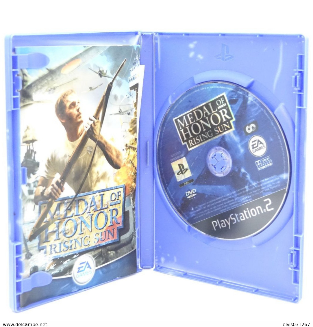 SONY PLAYSTATION TWO 2 PS2 : MEDAL OF HONOR RISING SUN  - EA ELECTRONIC ARTS - Playstation 2