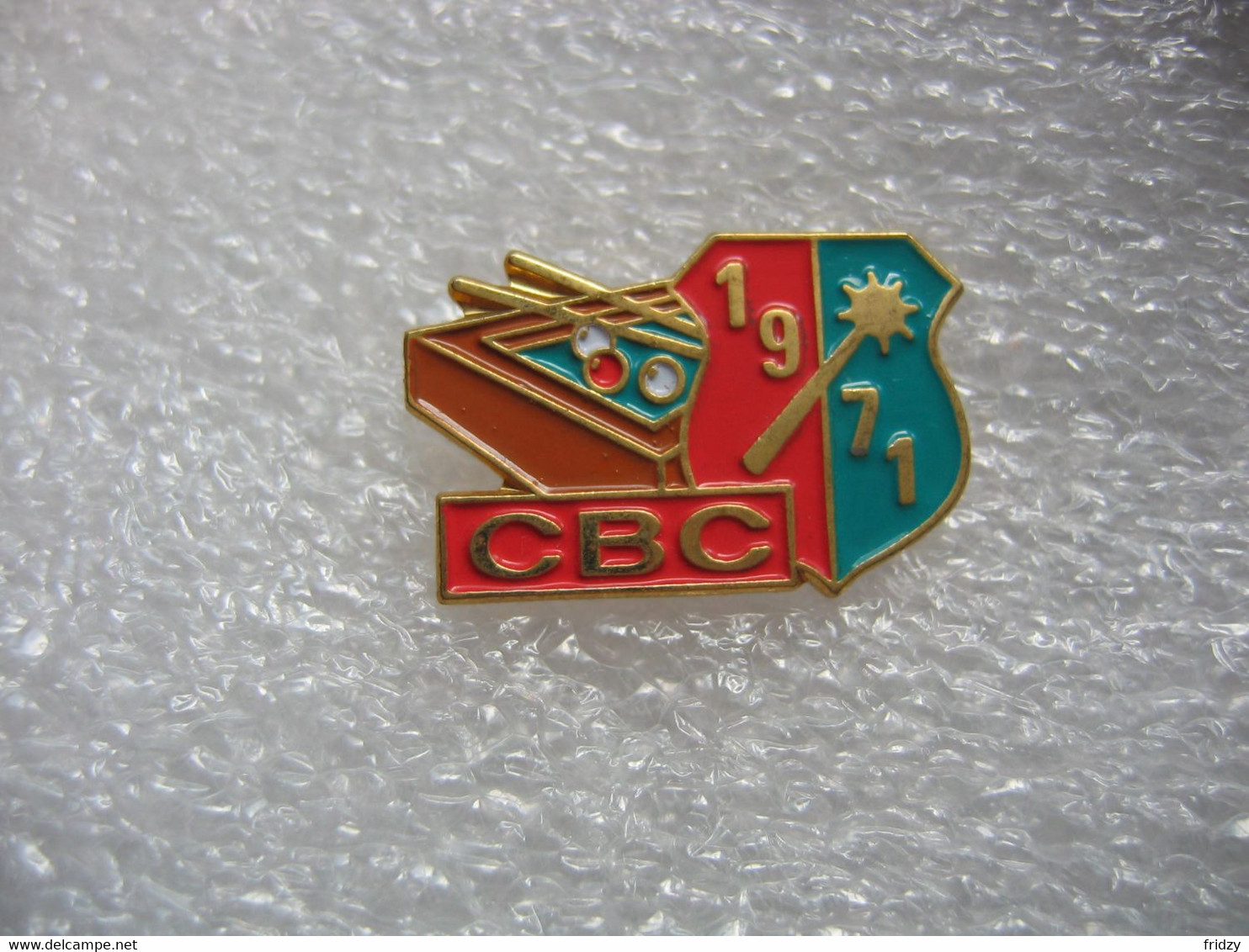 Pin's CBC (Colmar Billard Club 1971) - Billares