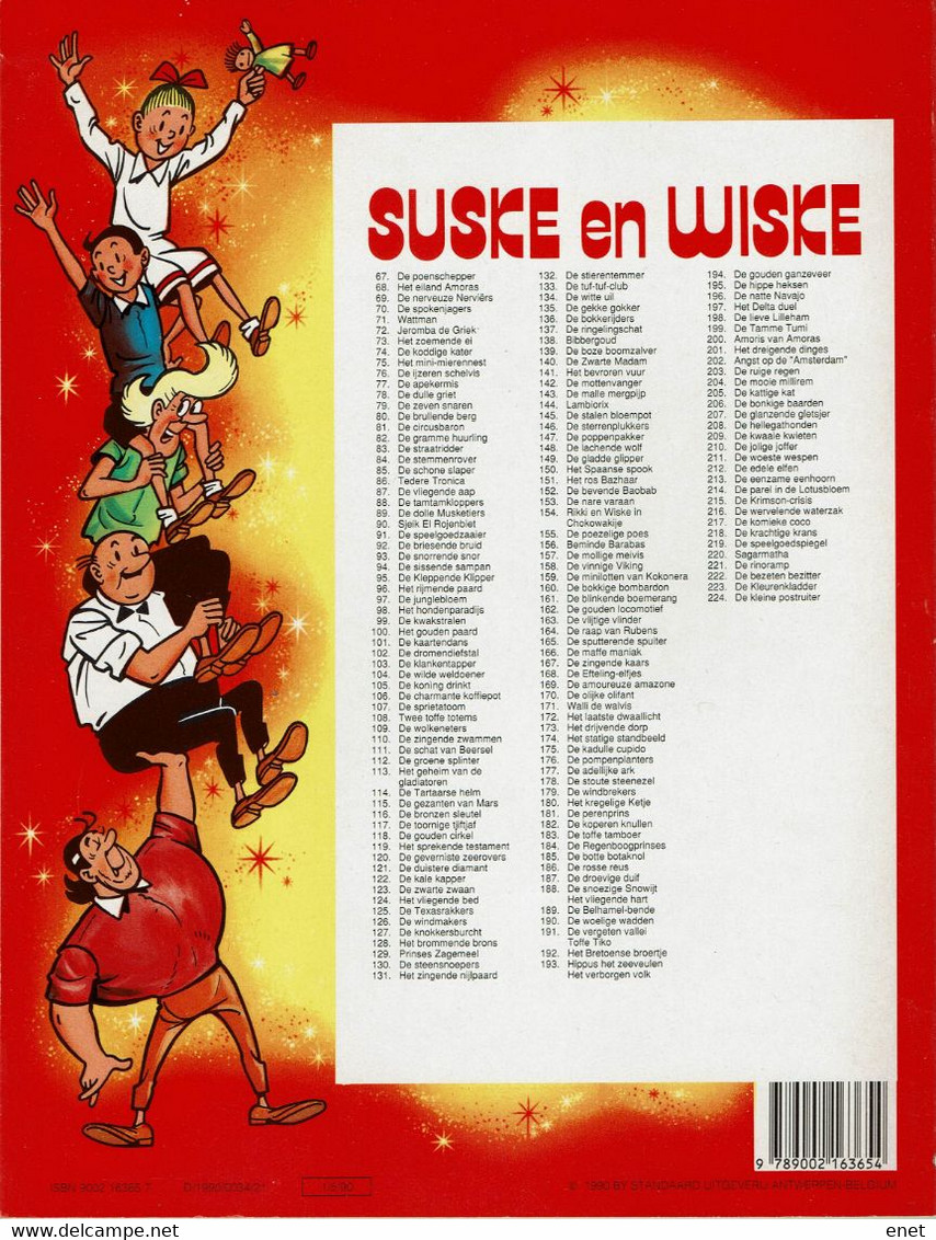 Suske En Wiske - De Kleine Postruiter - 224 - Suske & Wiske