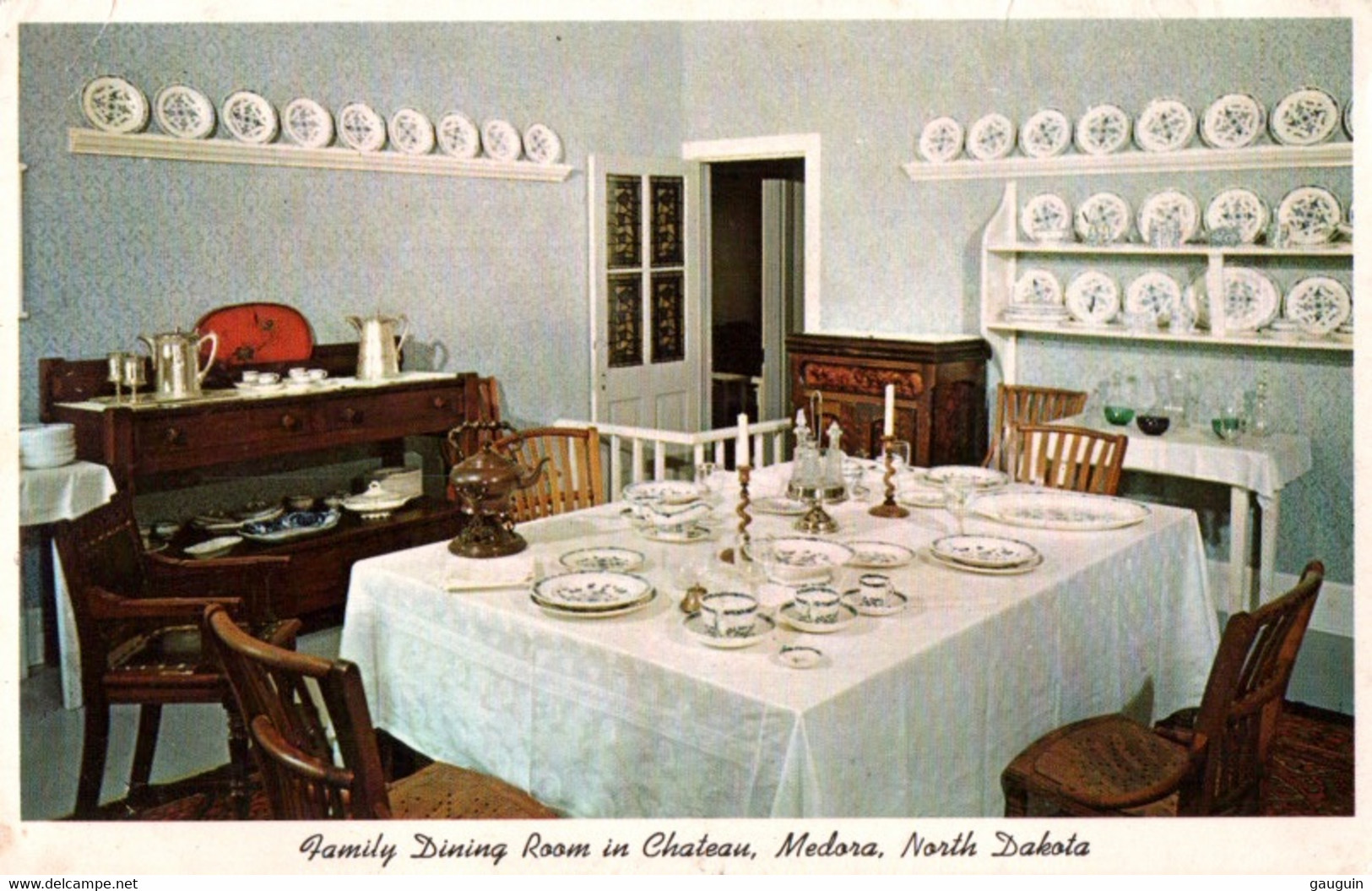 CPA - MEDORA - Family Dining Room In Chateau ... - Other & Unclassified