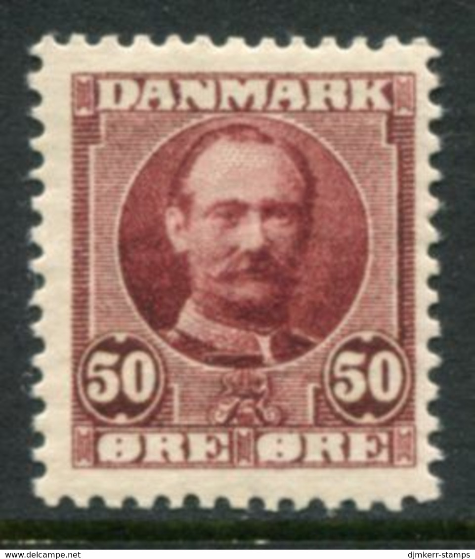 DENMARK 1907 Frederik VIII Definitive 50 Øre  MNH / ** . Michel 58; SG 129 - Nuovi