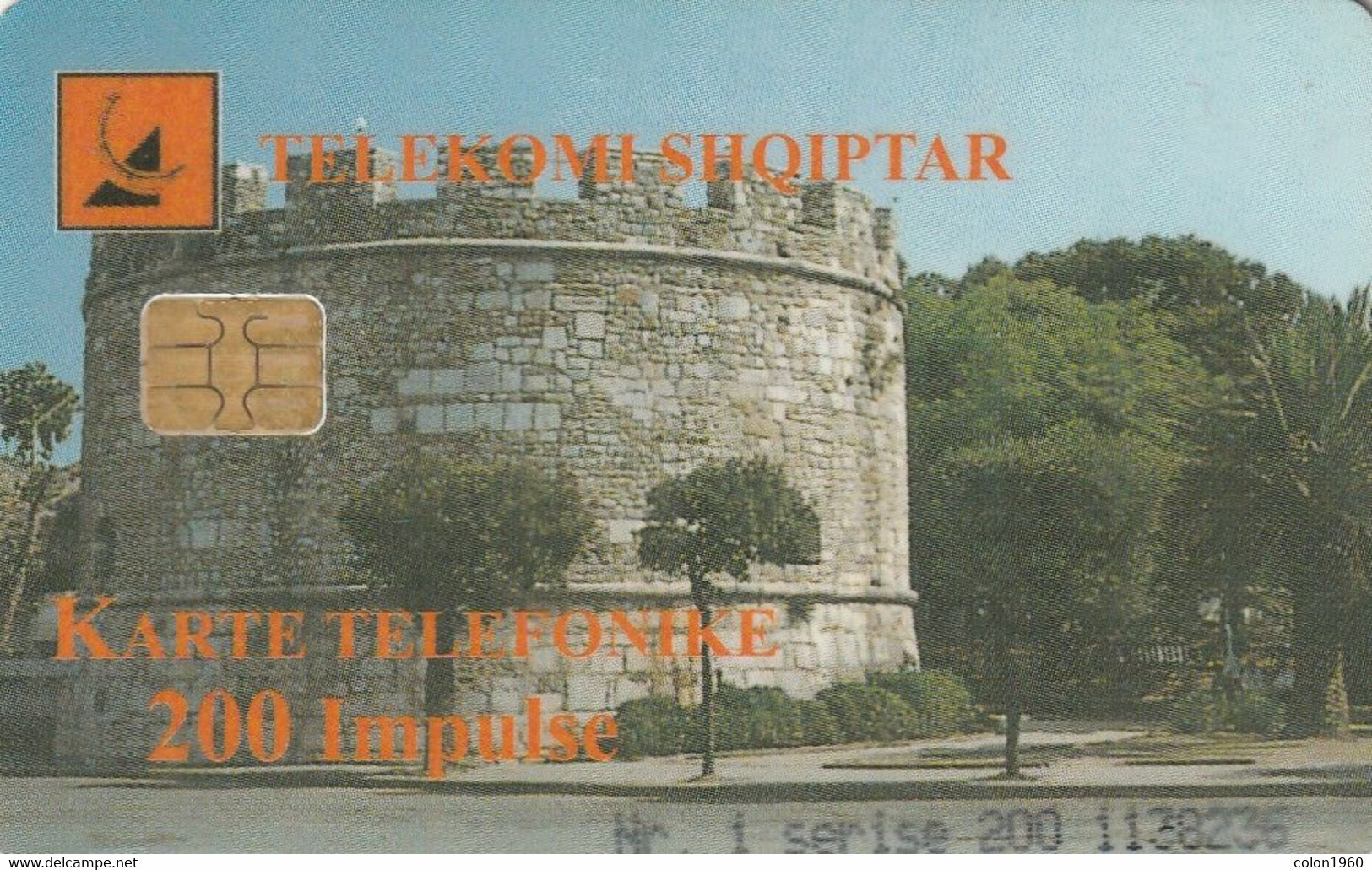 ALBANIA. ALB-32. Stone Fort. 200U. 03-1999. 60000ex. (018) - Albanie