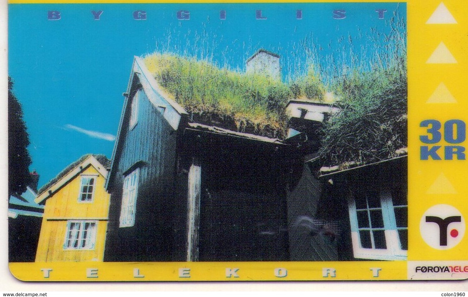 ISLAS FEROE. FO-FOT-0020. (architecture). 1998-09. 14050 Ex. (013). REGULAR. - Faroe Islands