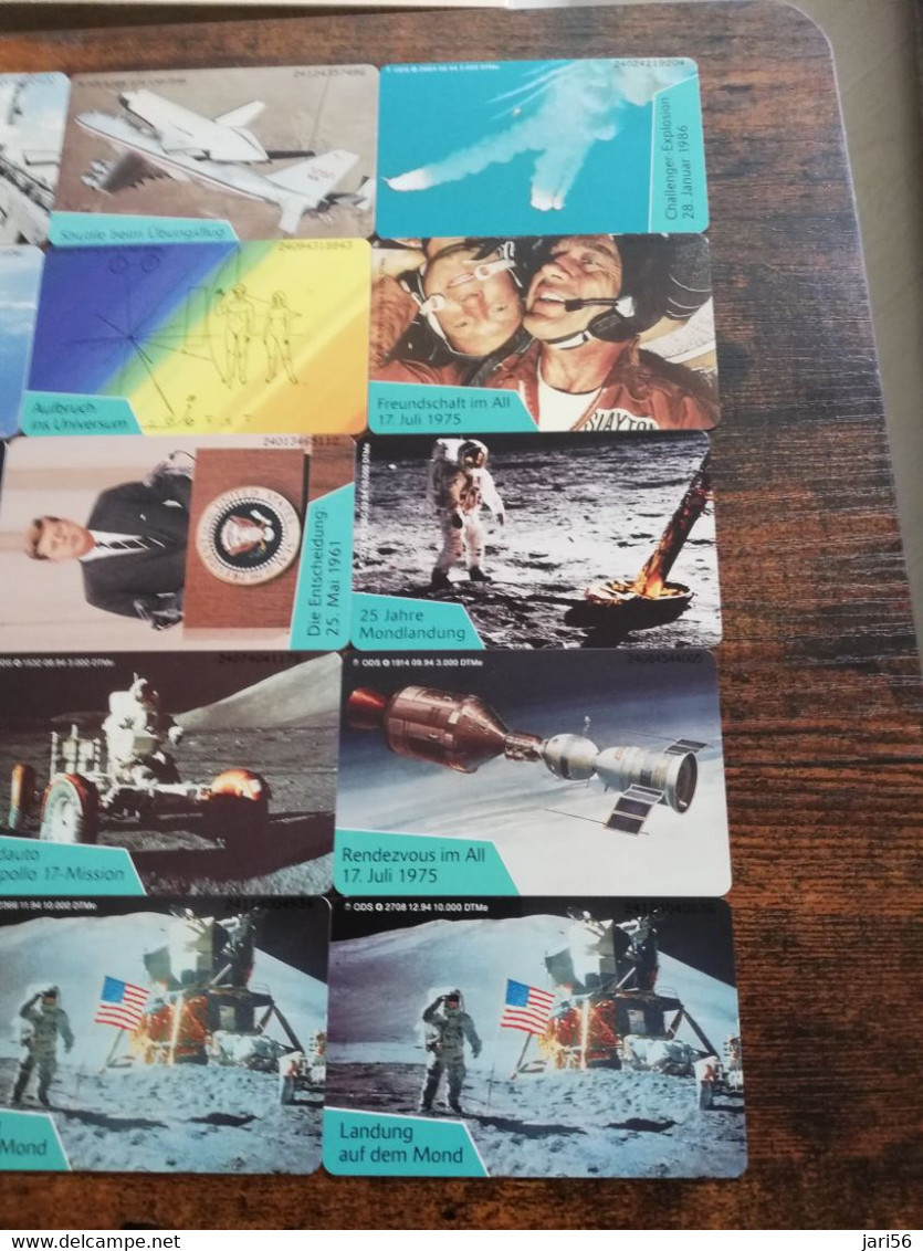 DUITSLAND/ GERMANY  CHIPCARD O SERIE/ EROBERUNG /SPACE     25CARDS =  X 14X DM 3,- 11X DM 6,-   MINT  CARD     **6068 **