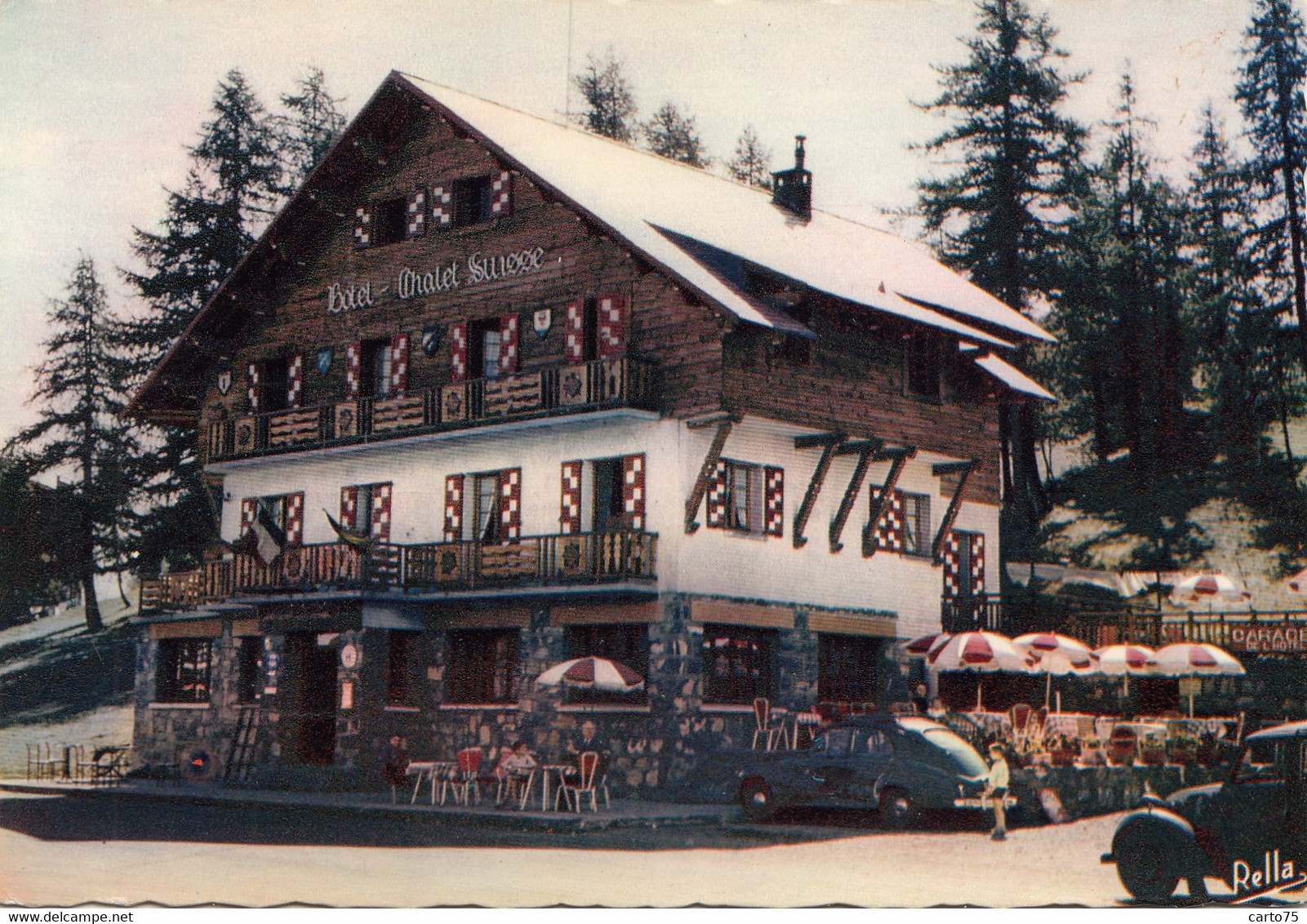 Hôtels Et Restaurants - "Le Châlet Suisse" - Propriétaire Matthey - Valberg 06 - Hotels & Restaurants