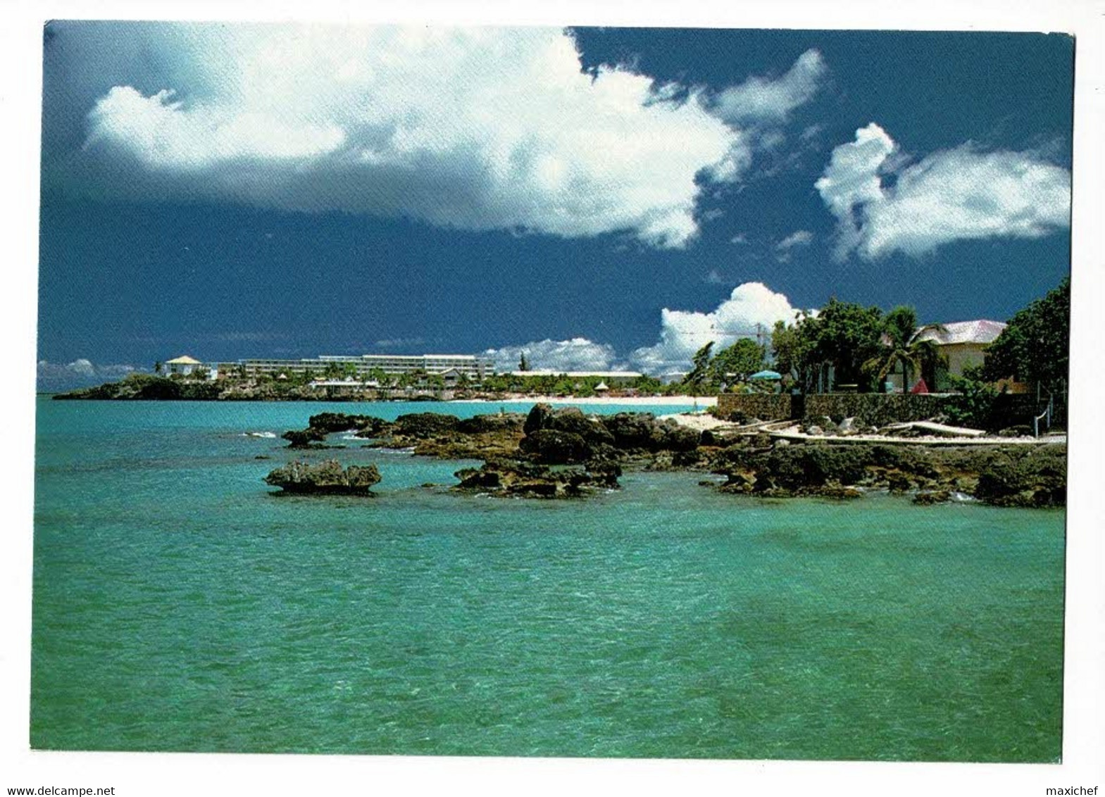 St Martin - Joyau De La Caraïbe - Maho Reef Et Plage - Pas Circulé - Sint-Marteen