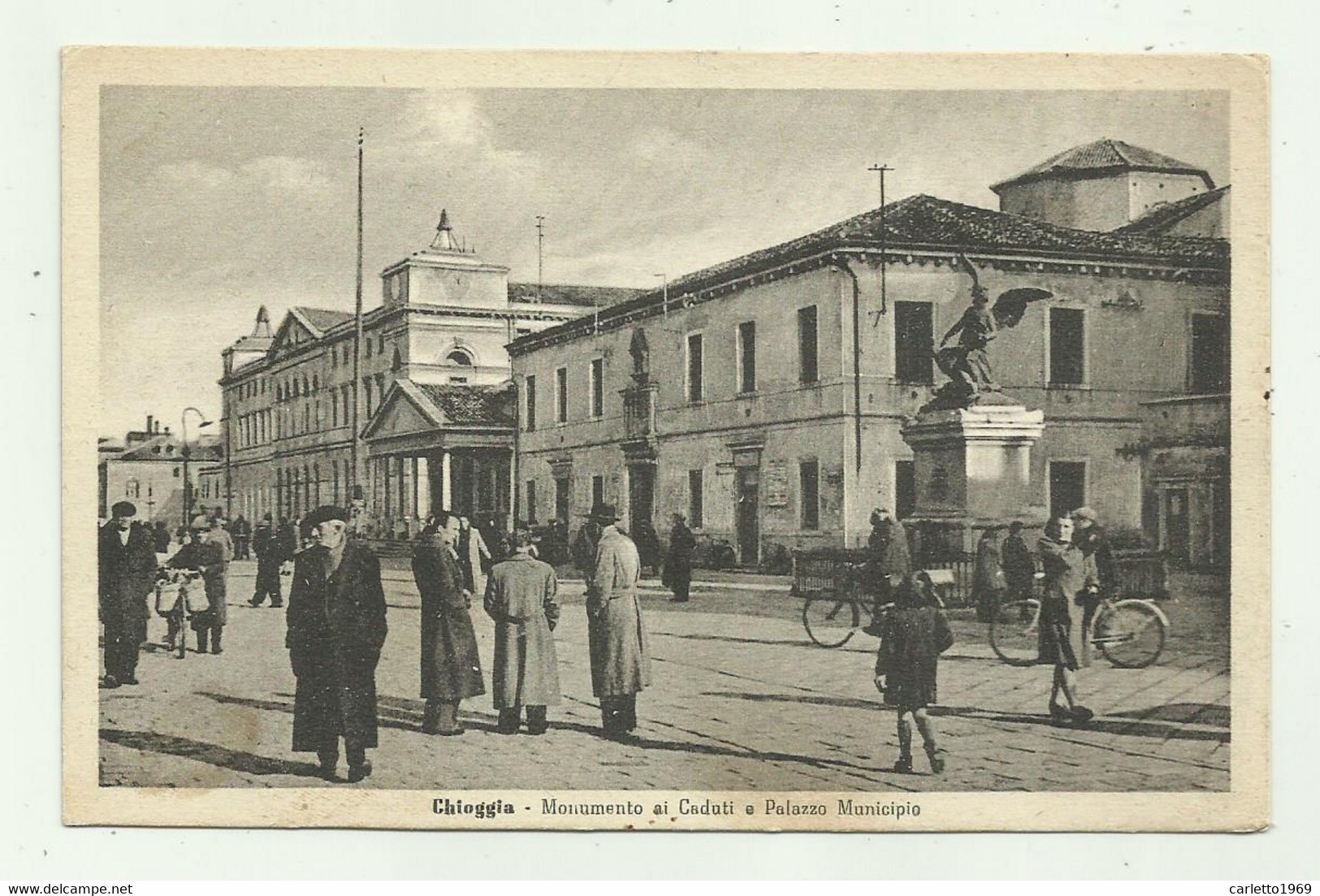 CHIOGGIA - MONUMENTO AI CADUTI E PALAZZO MUNICIPIO - NV FP - Chioggia