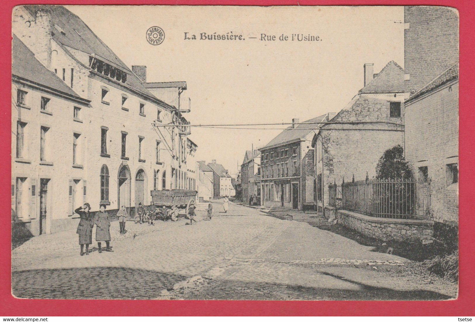 La Buissière - Rue De L'Usine ( Voir Verso ) - Merbes-le-Chateau