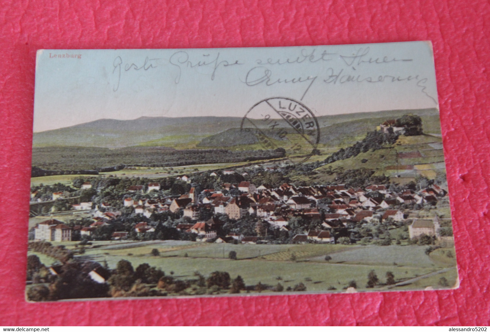 Aargau Argovie Lenzburg 1910 - Lenzburg