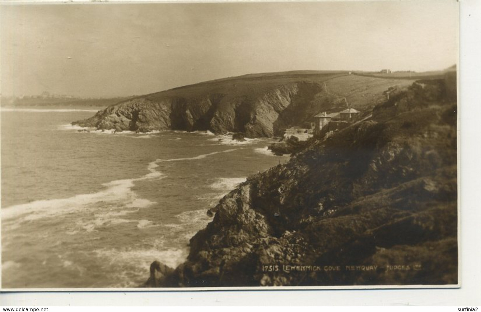 CORNWALL - LEWENNICK COVE RP - JUDGES 17515 T456 - Newquay