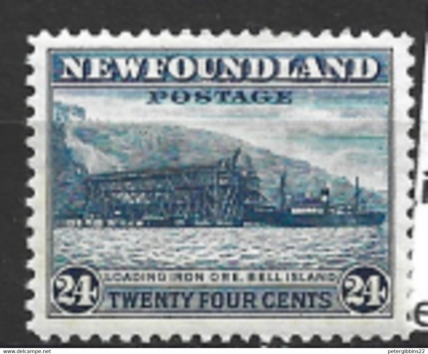 Newfoundland  1947   SG  287  24c  Mounted Mint - 1908-1947