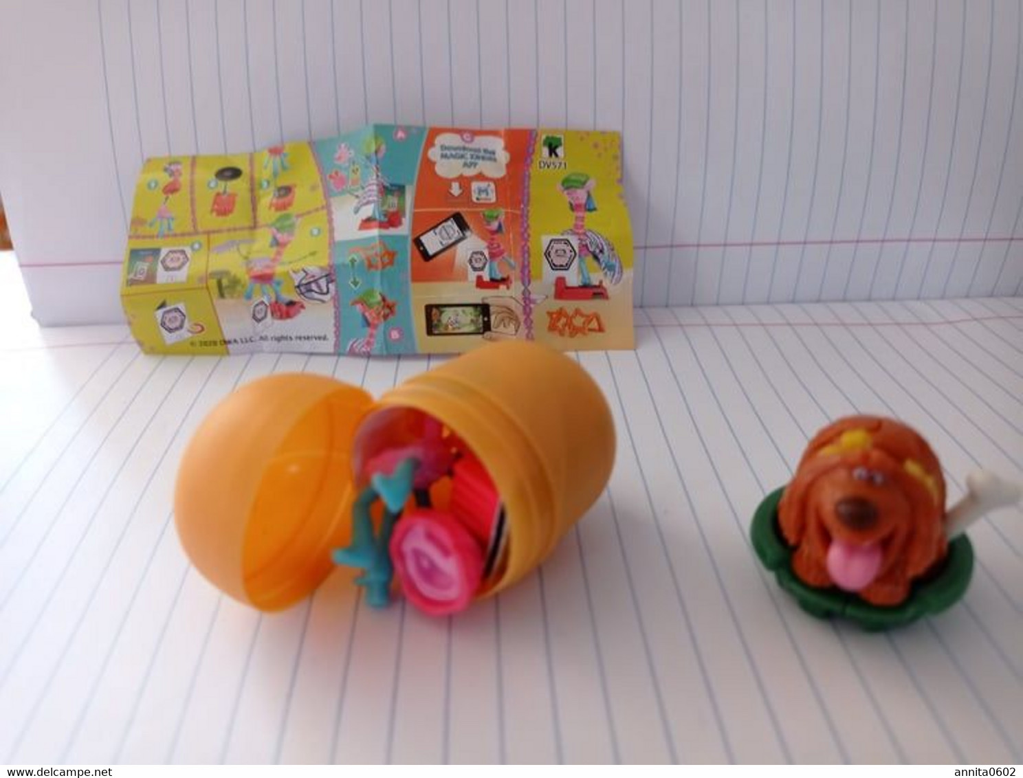 2019 Kinder Surprise Ü Ei Trolls World Tour Cooper DV571 + BPZ Neu Unbespielt Toys From Kinder Eggs+ GIFT PET2 - Diddl