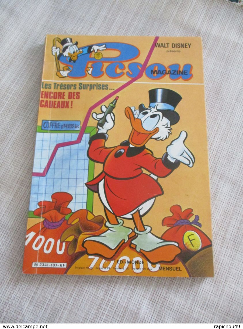 PICSOU MAGAZINE N° 107 - 1981 - Picsou Magazine