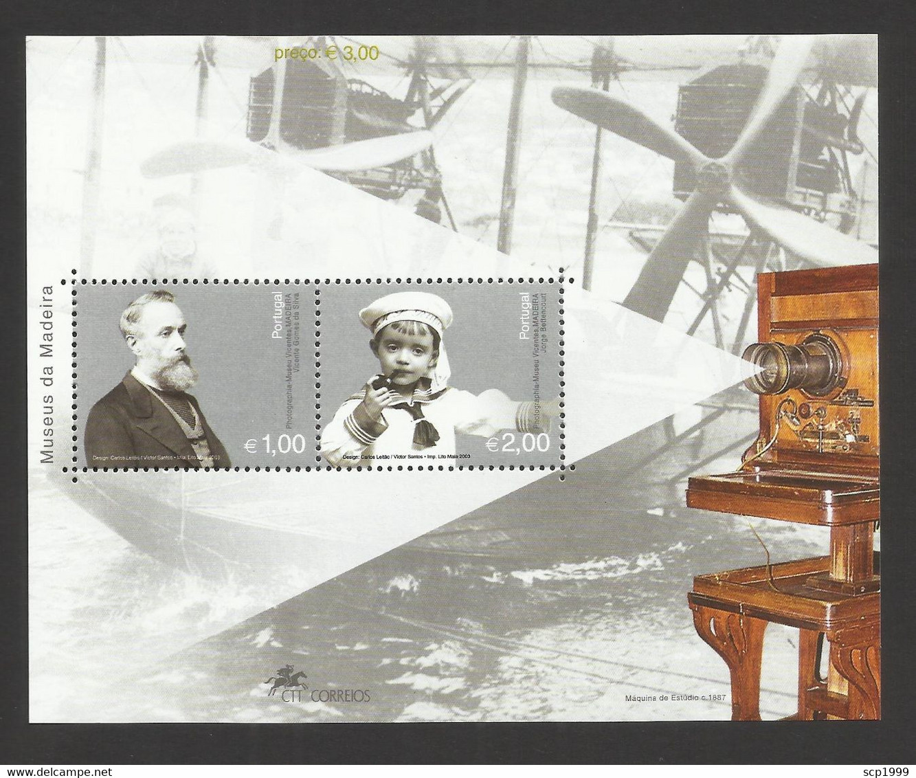 Portugal 2003 - Madeira Museums S/S MNH - Blocks & Sheetlets