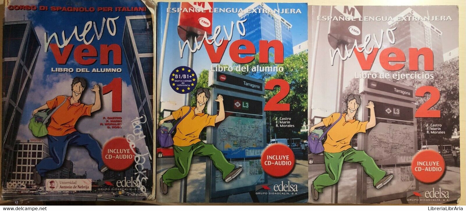 Nuovo Ven 1+2+2 Libro De Ejercicios Di Aa.vv., 2007, Edelsa - Cursos De Idiomas