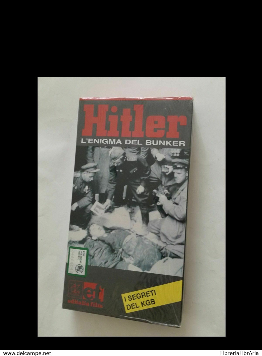 Hitler L' Enigma Del Bunker - Vhs -1995 - Editalia Film - F - Sammlungen