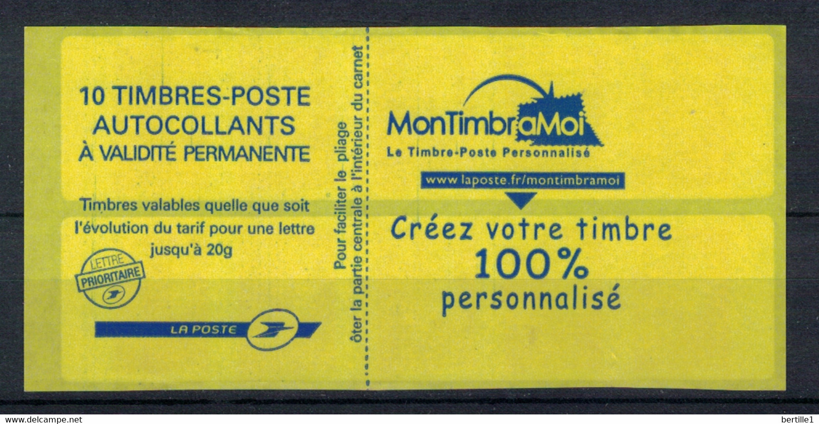 FRANCE     N°  YVERT  CARNET Non Plié  590 C 8  NEUF SANS  CHARNIERE  ( Vendu à La Valeur Faciale + 0,15 € ) ) - Otros & Sin Clasificación